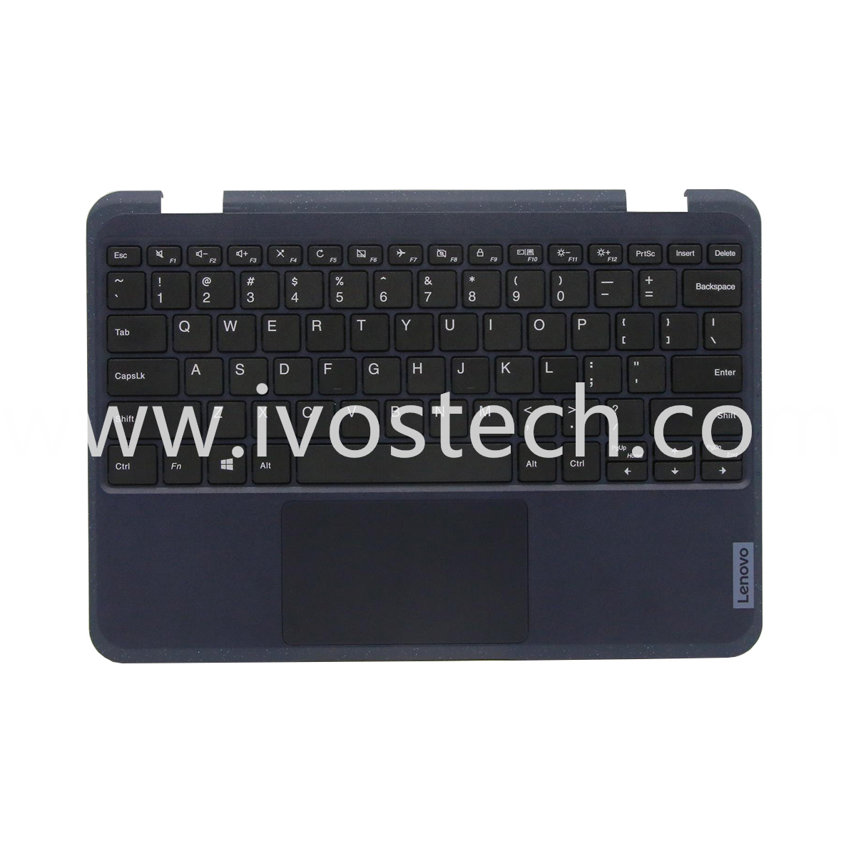 5M11C85684 Laptop Palmrest Upper Case with Keyboard and Touchpad Assembly for Lenovo 500w Gen 3