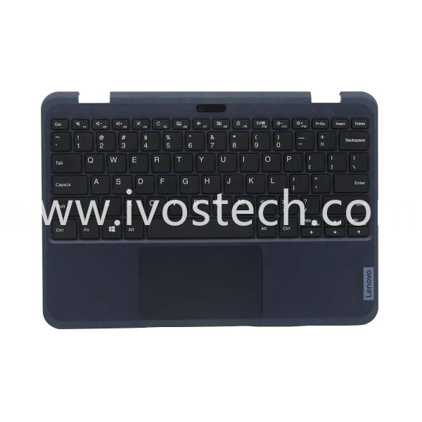 5M11C86130 Laptop Palmrest Upper Case with Keyboard and Touchpad Assembly for Lenovo 500w Gen 3