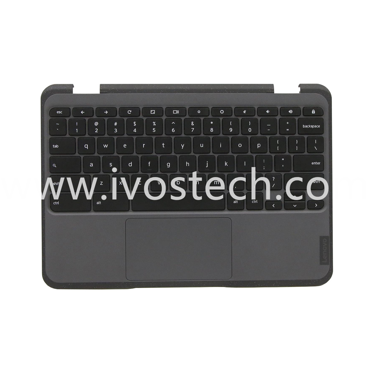 5M11C94699 Laptop Palmrest with Keyboard and Touchpad Assembly WIFI NO WFC for Lenovo Chromebook 11 300e 3rd Gen Touch