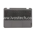 5M11C94743 Laptop Palmrest with Keyboard and Touchpad Assembly LTE NO WFC for Lenovo Chromebook 11 300e 3rd Gen Touch