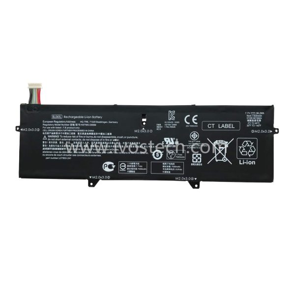 BL04XL 56.2Wh 7.7V Replacement Laptop Battery for HP EliteBook X360 1040 G5 G6 Series