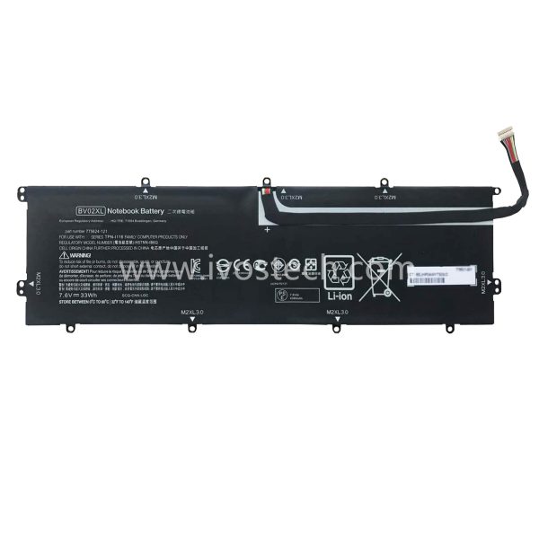 BV02XL 33Wh 7.6V Replacement Laptop Battery for HP Envy X2 Detachable 13 Series