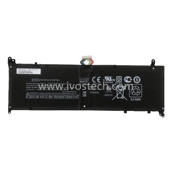 DW02XL 25Wh 3.7V Replacement Laptop Battery for HP Envy x2 11 Series