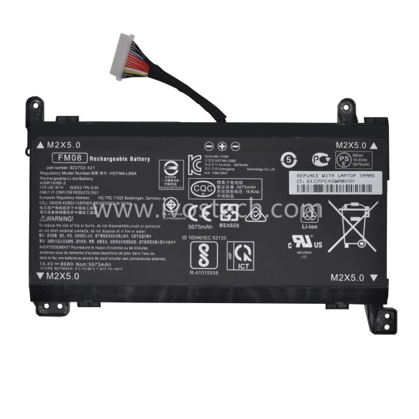 FM08 86Wh 14.4V Replacement Laptop Battery for HP Omen 17-AN013TX 17-AN014NG 17-an008ur 17-AN014TX Series