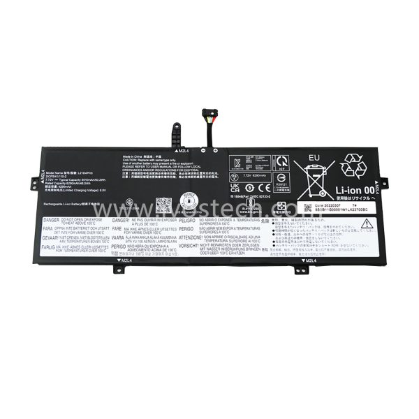 L21D4PH3 50.2Wh 7.72V Replacement Laptop Battery for Lenovo Yoga Slim 7 Carbon 13IAP7 13IRP8 Series