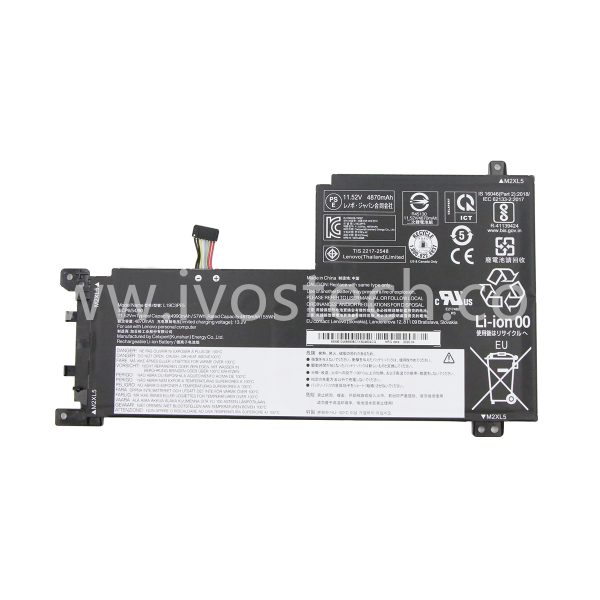 5B10W86947 L19C3PF5 57Wh 11.52V Replacement Laptop Battery for Lenovo Ideapad 5-15IIL05 5-15ARE05 5-15ITL05 5-15ALC05