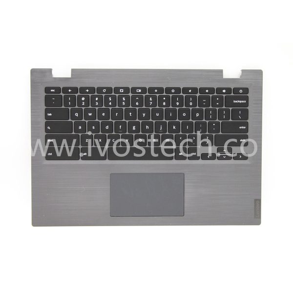 5CB0S95226 Laptop Palmrest Upper Case with Keyboard Touchpad for Lenovo 14e Chromebook 81MH