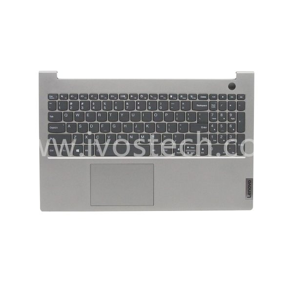 5CB1B34873 Laptop Palmrest Upper Case with Keyboard Touchpad for Lenovo ThinkBook 15 G2 ARE Type 20VG