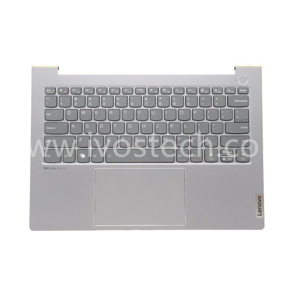 5CB1H68382 Laptop Palmrest Upper Case with Keyboard Touchpad for Lenovo ThinkBook 14 G4+ IAP Type 21CX