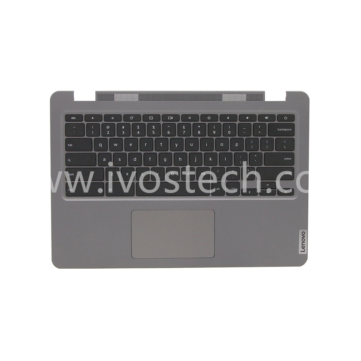 5M11C89153 Laptop Palmrest Upper Case with Keyboard Touchpad Non Backlit for Lenovo 14e Chromebook Gen 2 82M1 82M2