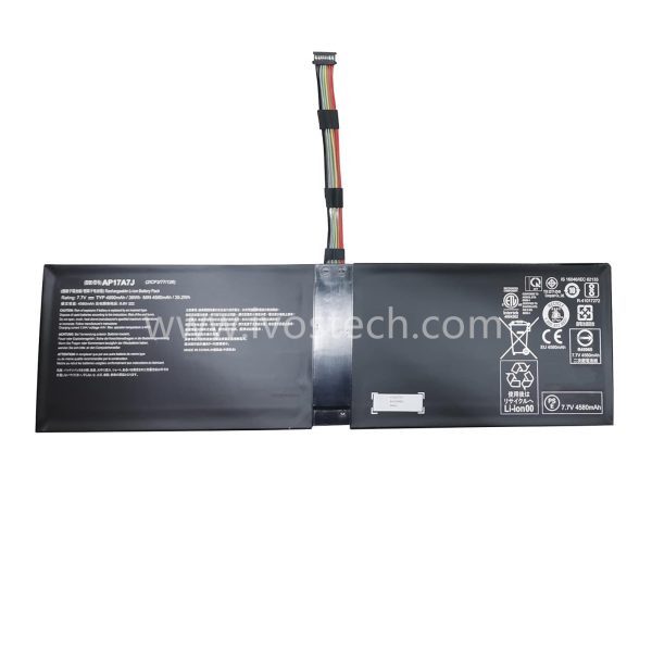 AP17A7J 36Wh 7.7V Replacement Laptop Battery for Acer Swift 7 SF714-51T Series