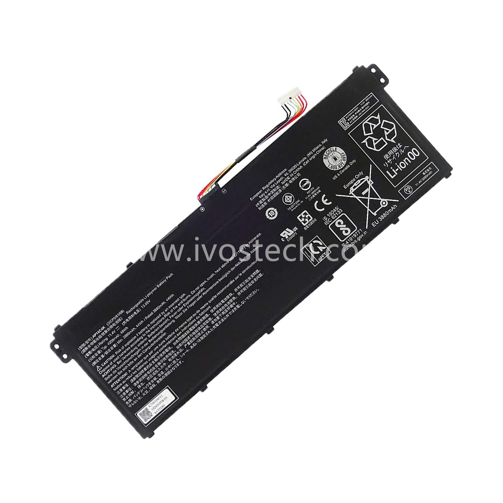 AP18C4K 48Wh 11.4V Replacement Laptop Battery for Acer Aspire 5 A515 Series