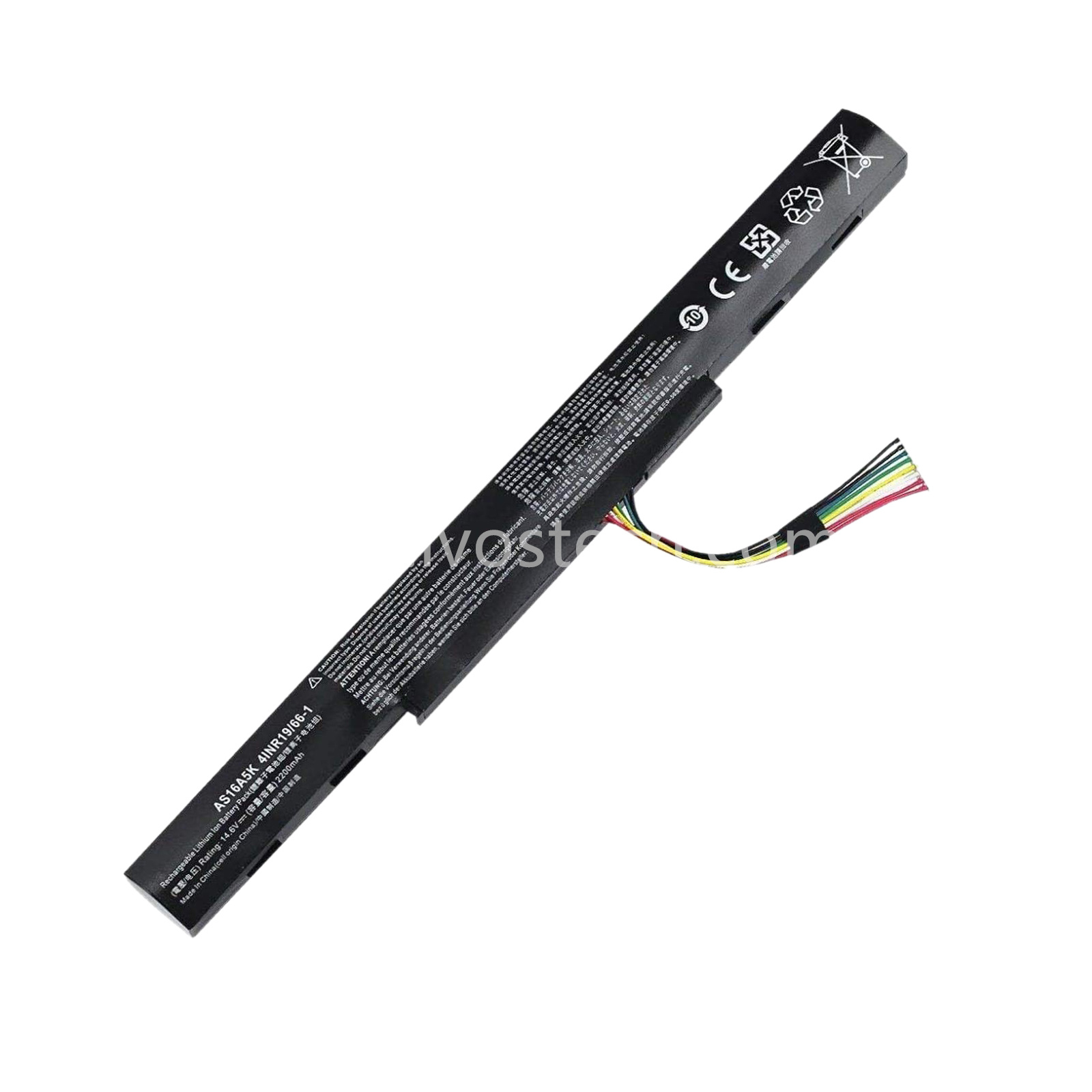 AS16A5K 41.4Wh 14.8V Replacement Laptop Battery for Acer Aspire E5 475G 523G 553G 573G 774G Series