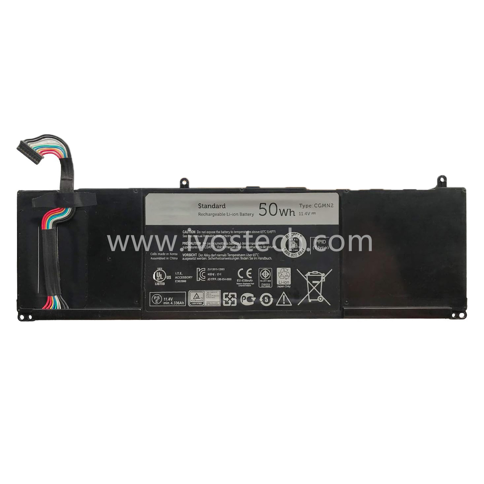 CGMN2 50Wh 11.1V Replacement Laptop Battery for Dell Inspiron 11 3135 3137 3138 Series