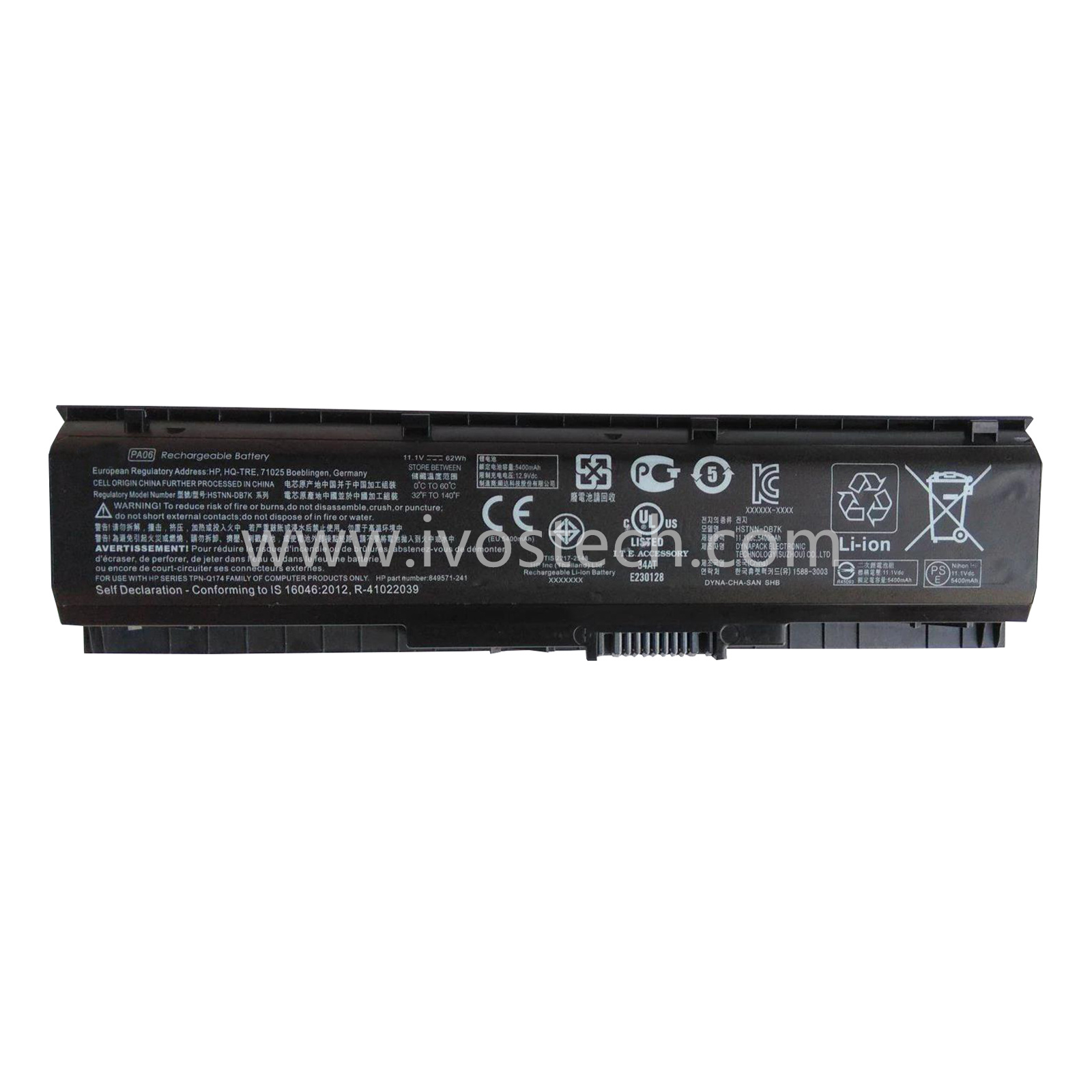 PA06 62Wh 10.95V Replacement Laptop Battery for HP Omen 17 17-w 17-ab200 17t-ab00 Series