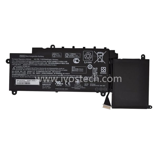 PS03XL 43Wh 11.4V Replacement Laptop Battery for HP Pavilion X360 310 G1 Stream 11 X360 11-R008TU 11-R010NR Series