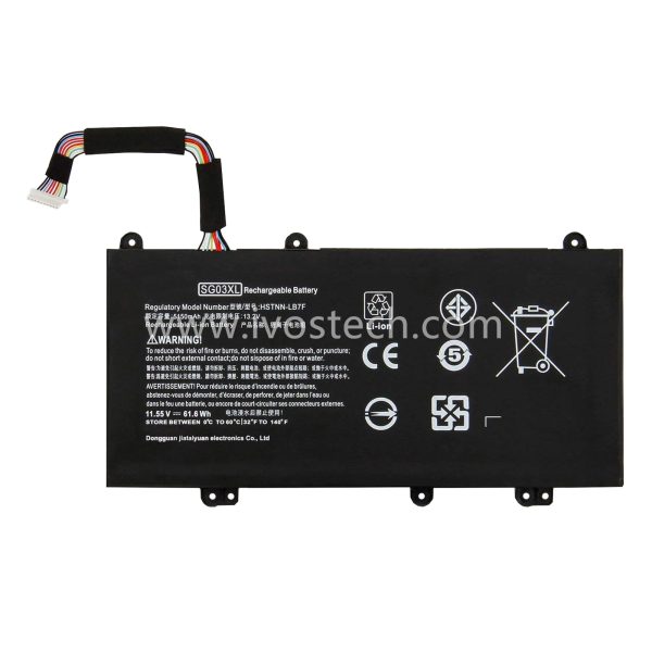 SG03XL 61.6Wh 11.55V Replacement Laptop Battery for HP Envy M7-U M7-U109DX M7-U009DX 17-U011NR 17t-U000 Series