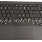 L52192-001 Laptop Palmrest Upper Case with Keyboard Touchpad for HP Chromebook 11a G6 EE / 11a G6 EE Touch