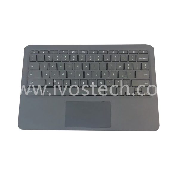 L52573-001 Laptop Palmrest Upper Case with Keyboard Touchpad for HP Chromebook 11 G7 EE / G7 EE Touch