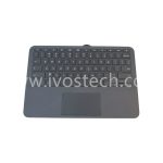 L90338-001 Laptop Palmrest Upper Case with Keyboard Touchpad for HP Chromebook 11a G8 EE / 11a G8 EE Touch