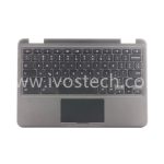 09X8D7 Laptop Palmrest Upper Case with Keyboard Trackpad for Dell Chromebook 11 3100 1 USB-C Version