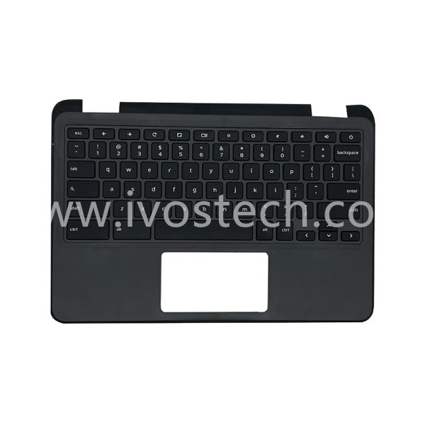 09X8D7 Laptop Palmrest Upper Case with Keyboard for Dell Chromebook 11 3100 1 USB-C Version