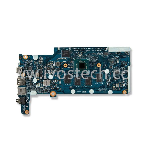 0R2K1H Motherboard System Board N4000 4GB 32GB for Dell Chromebook 11 3100 2-in-1 Touch