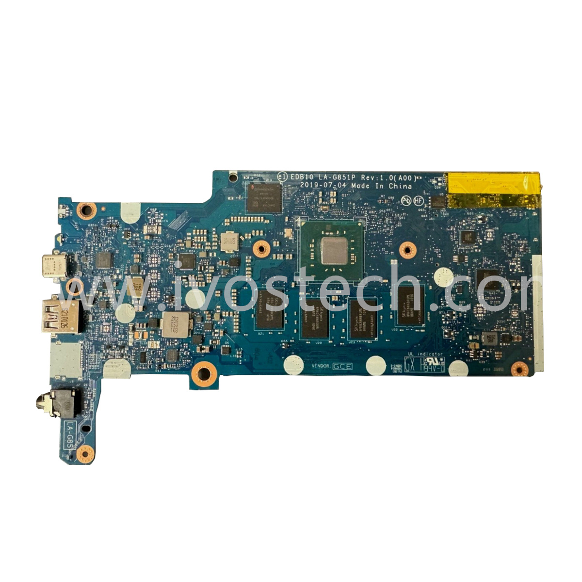 83JTF Motherboard System Board N4000 4GB 16GB for Dell Chromebook 11 3100 1 USB-C Version