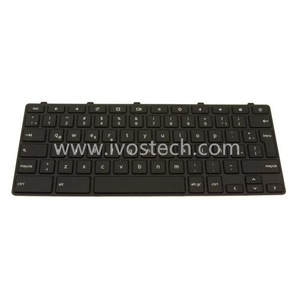 7PJTK Laptop Keyboard US Layout Replacement for Dell Chromebook 13 3380