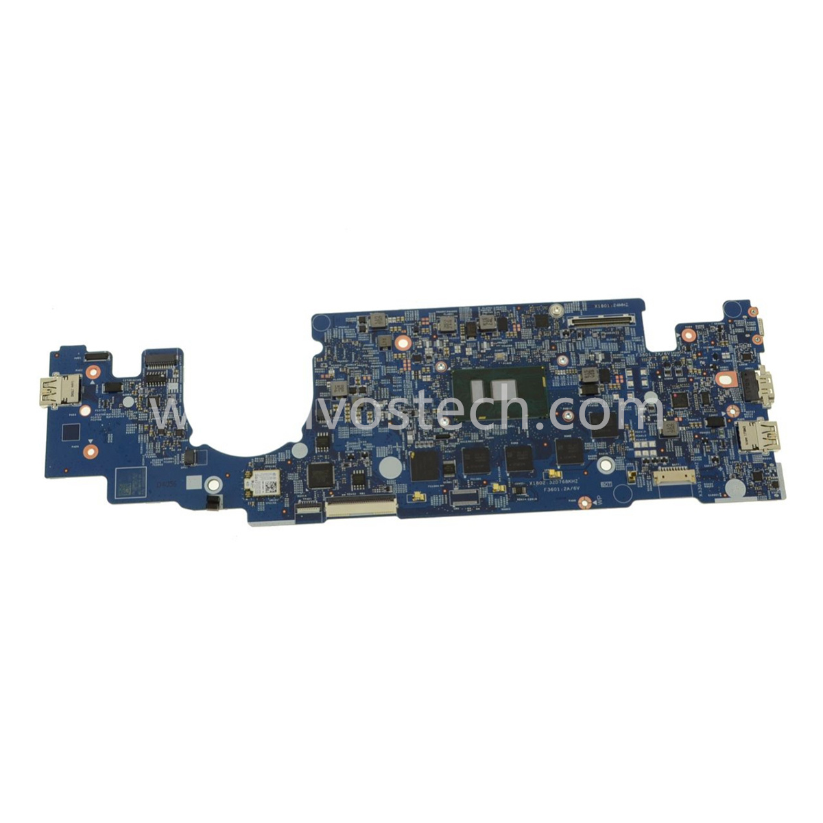 9WVC4 Laptop Motherboard System Board On-board Intel Celeron 3855U 4GB 16GB for Dell Chromebook 13 3380