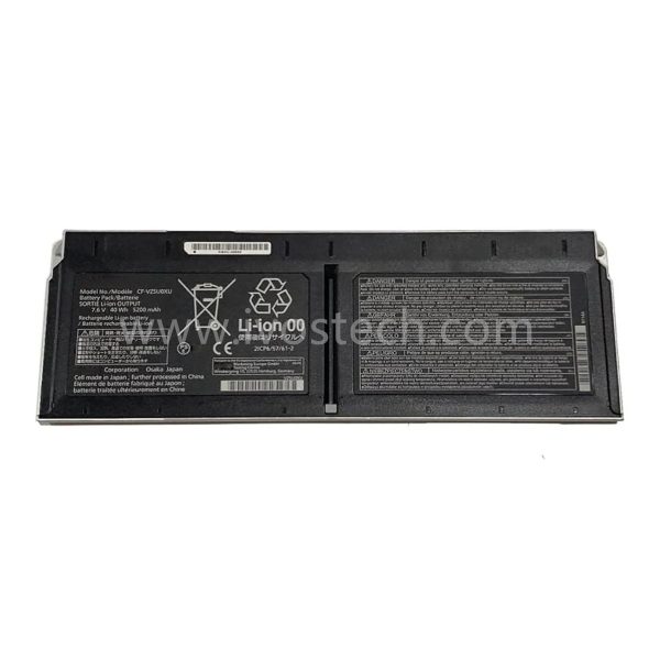 Laptop Battery CF-VZSU0XU 7.6V 40Wh 5200mah Replacement Li-ion Rechargeable Battery for Panasonic Toughbook XZ6S XZ6F