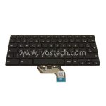 JCPTF Laptop Keyboard with Brazilian Key Layout Replacement for Dell Chromebook 13 3380