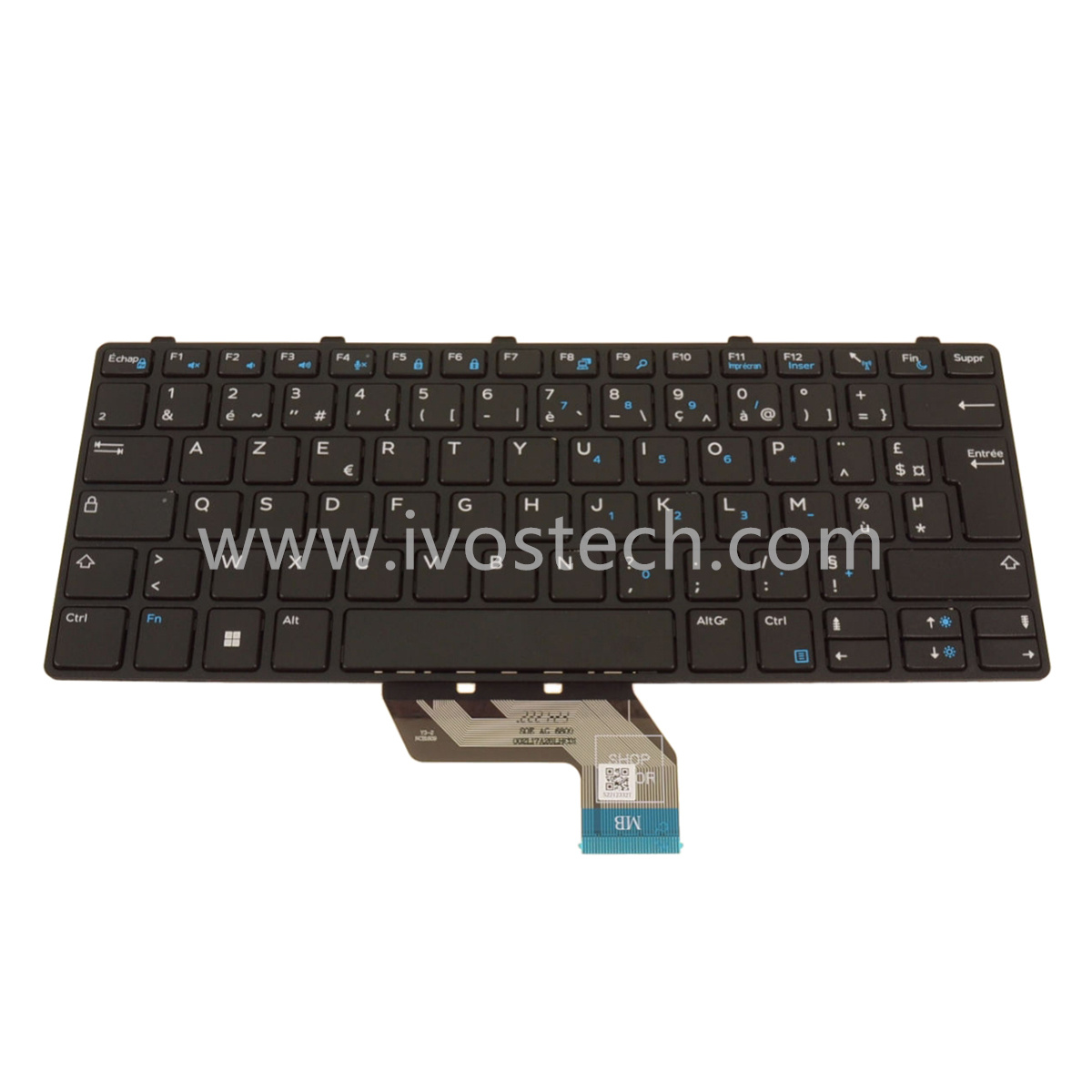 KYT2J Laptop Keyboard US Layout Replacement for Dell Latitude 3190