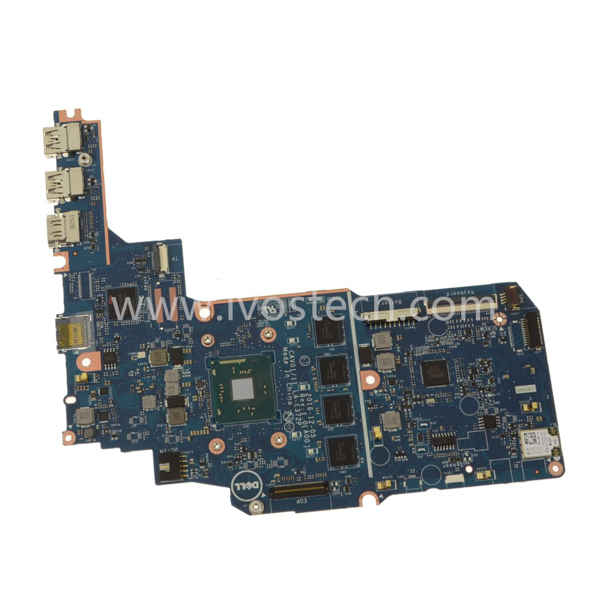 MF3CC Laptop Motherboard System Board Celeron N3060 4GB 16GB for Dell Chromebook 11 3189 Touch