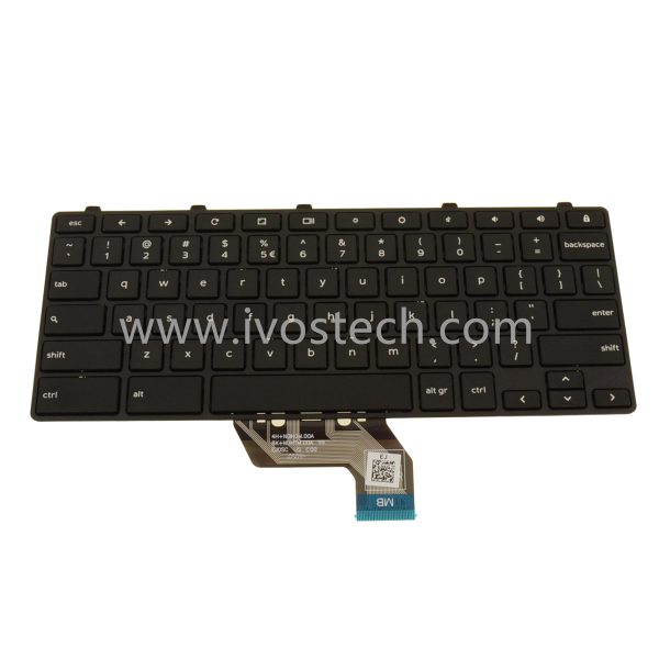 PMDGW Laptop Keyboard with US INTL Key Layout Replacement for Dell Chromebook 11 3189 2-in-1