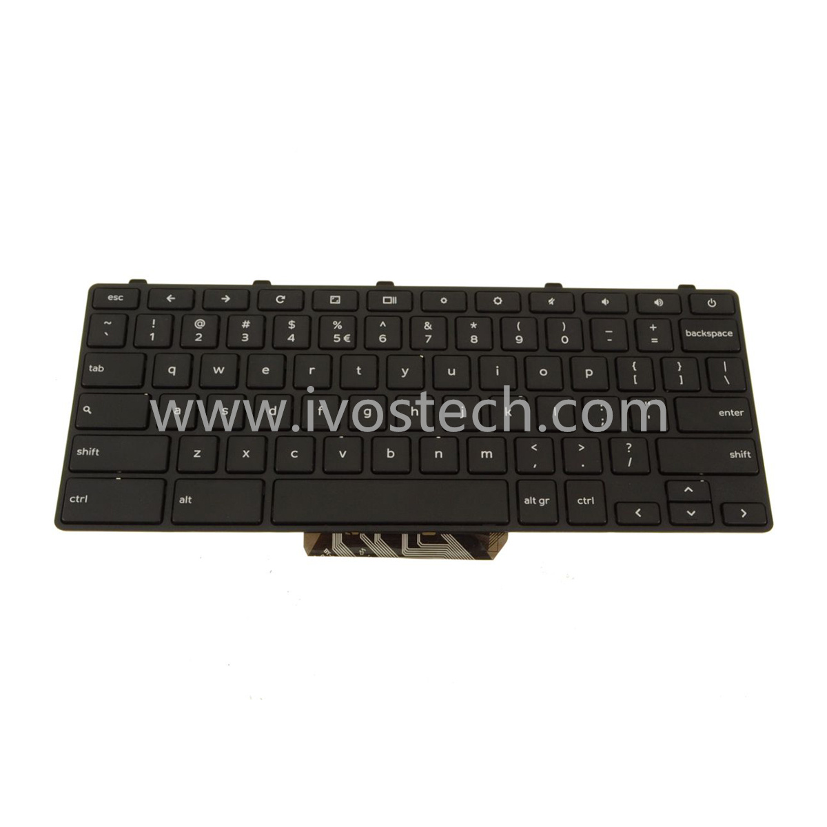 TXT30 Laptop Keyboard with US INTL Key Layout Replacement for Dell Chromebook 13 3380