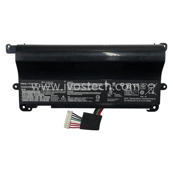 A42N1520 90Wh 15V Laptop Battery Notebook Internal Battery Replacement for Asus ROG GFX72 GFX72VY G752VY Series