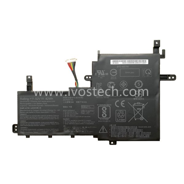 B31N1842 42Wh 11.52V Laptop Battery Notebook Internal Battery for Asus VivoBook S15 S531FL S531FA