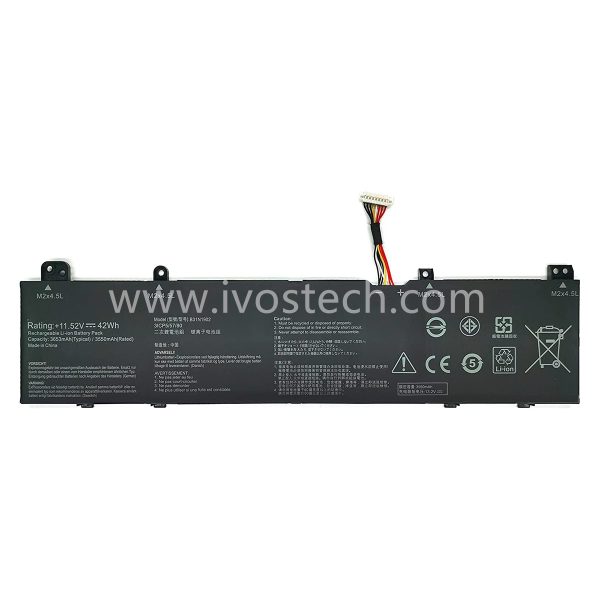 B31N1902 42Wh 11.52V Laptop Battery Notebook Internal Battery for Asus 3ICP5/57/80 Series