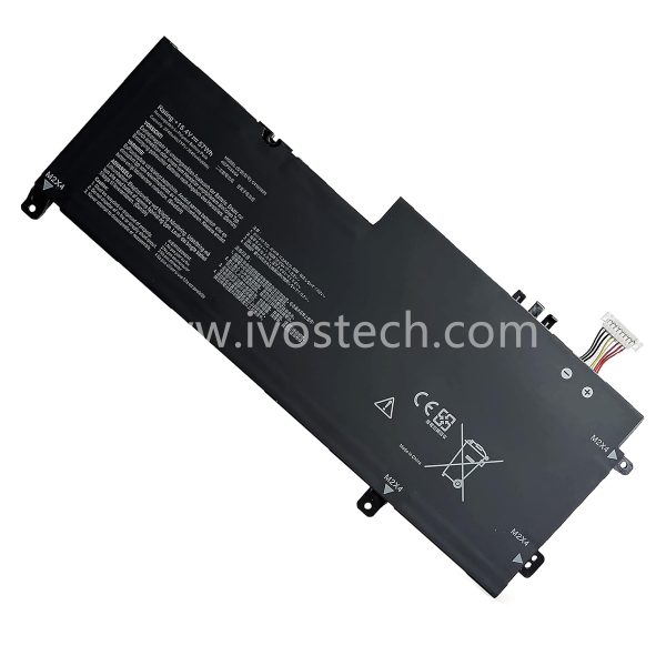 C41N1809 57Wh 15.4V Laptop Battery Notebook Battery Replacement for Asus Zenbook UX562 UX562FN UX562FD UX562FDX Q536F Q536FD Series