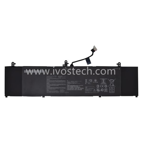 C41N1814 73Wh 15.4V Laptop Battery Notebook Battery Replacement for Asus Zenbook 15 BX533FD RX533 RX533FD U5300FD UX533 UX533FD UX533FN Series