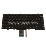 2TR2K Laptop Keyboard with Backlit Replacement for Dell Latitude 5310 7300 / 5300 2-in-1