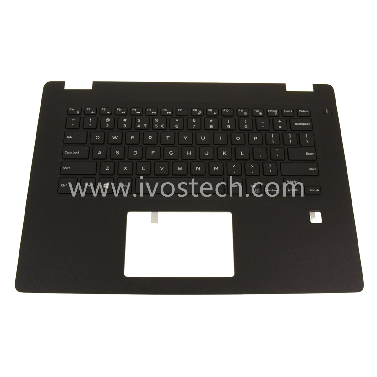 4WDVP Laptop Palmrest Upper Case with Keyboard US INTL Assembly Replacement for Dell Latitude 3490