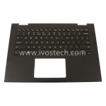 8MWXH 08MWXH Laptop Palmrest Upper Case with US INTL Keyboard Assembly Replacement for Dell Latitude 3390 2-in-1