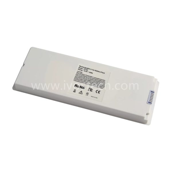 A1185 59Wh 10.8V Macbook Battery Notebook Battery Replacement for Apple MacBook 13" A1181 X451 MA566 MA561 MA254 MB402