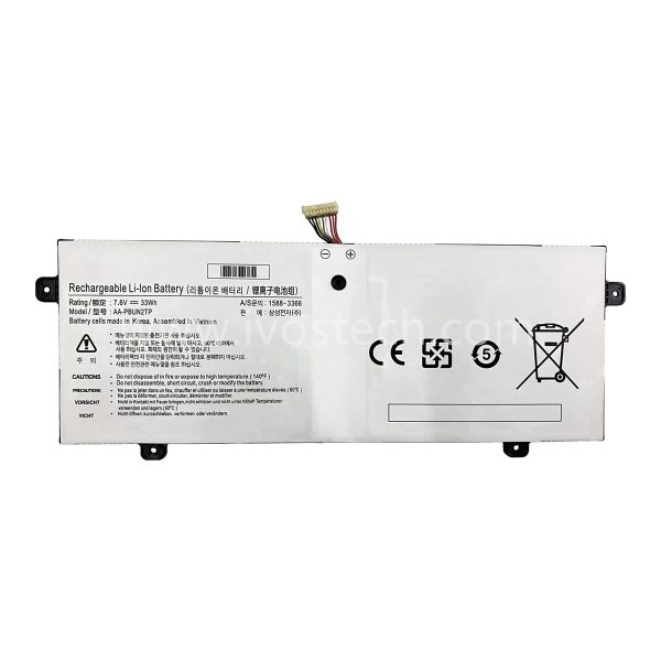 AA-PBUN2TP 33Wh 7.6V Laptop Battery Notebook Battery Replacement for Samsung Chromebook 3 XE500C13-K01US XE500C13-K02US XE500C13-K03US K04US K05US K06US XE501C13-K01US XE501C13-K02US Series