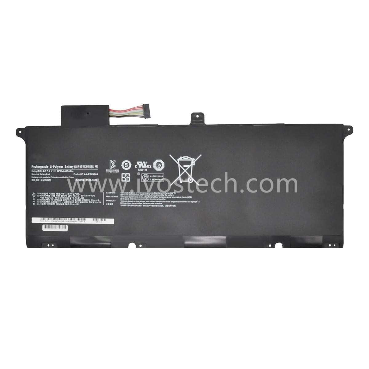 AA-PBXN8AR 62Wh 7.4V Laptop Battery Notebook Battery Replacement for Samsung 900X46 900X4B-A01DE 900X4B-A02 A03 900X4B-A02US Series