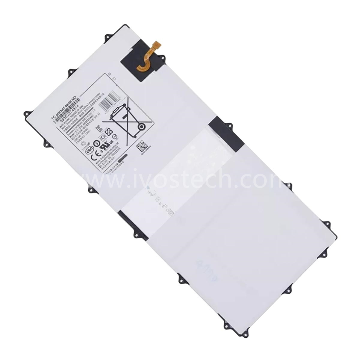 EB-BT927ABU 45.60Wh 3.8V Laptop Battery Notebook Battery Replacement for Samsung Galaxy View 2 SM-T927A SM-T970A