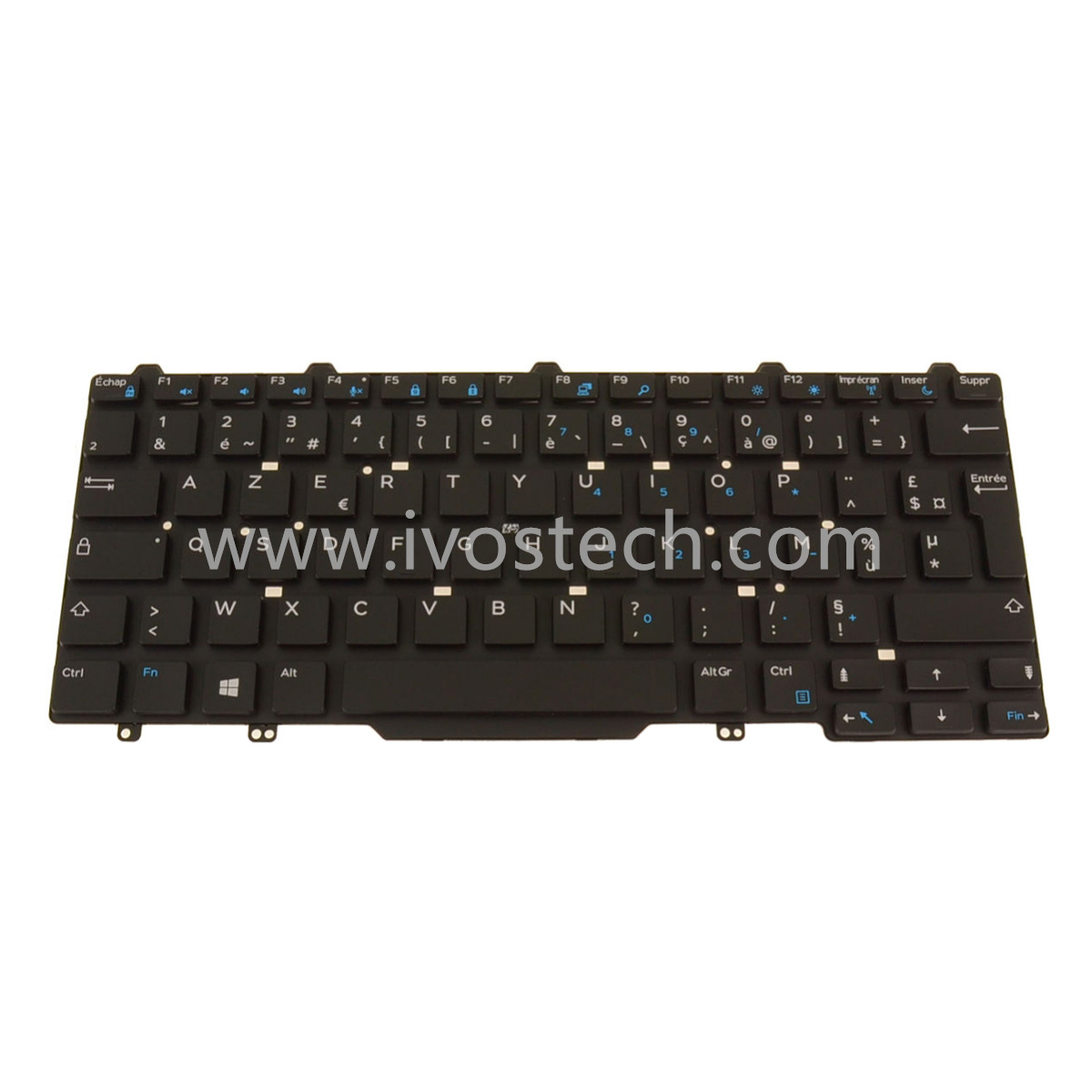 FTTYH 0FTTYH French Laptop Keyboard Replacement for Dell Latitude 3340 E7450