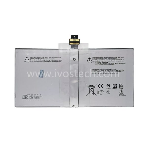 7.5V 38.2Wh G3HTA027H Laptop Battery Replacement for Microsoft Surface Pro4 Pro 4 1724 12.3 inch Tablet DYNR01 G3HTA026H